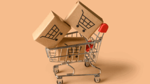 boxes in trolley