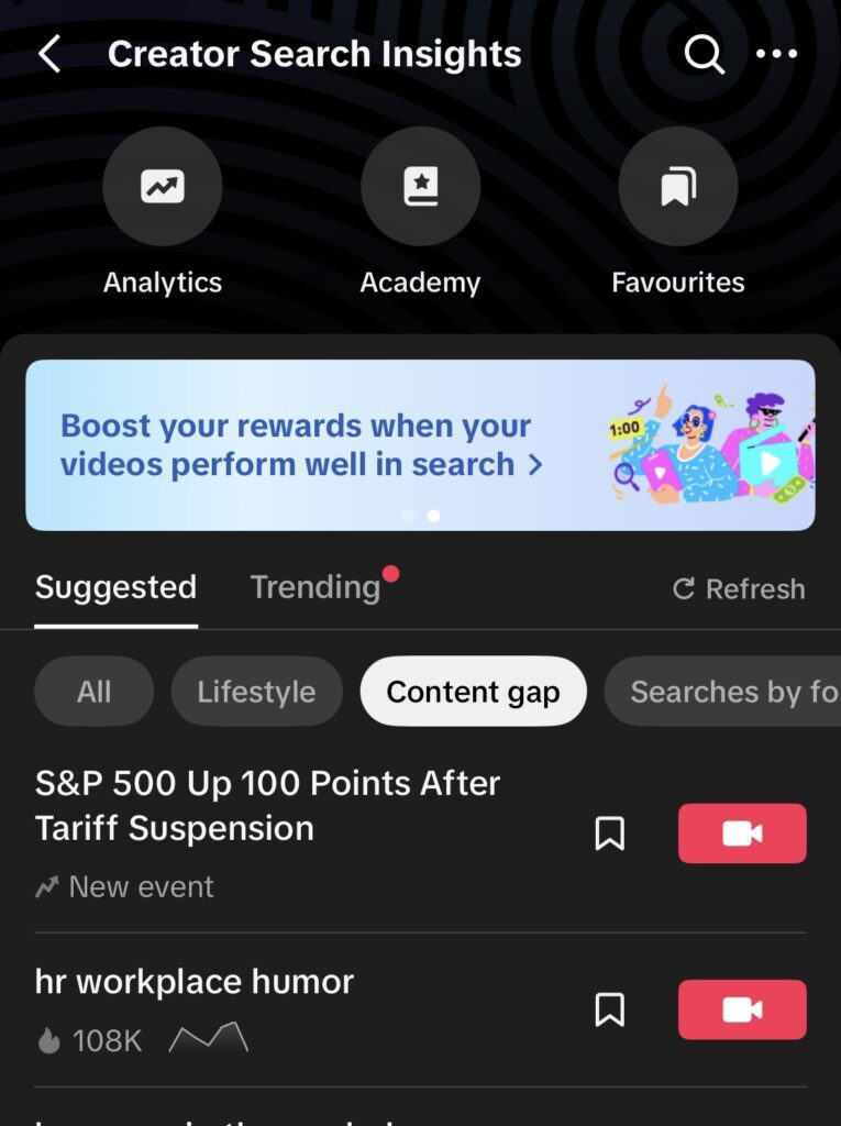 boosting rewards tiktok